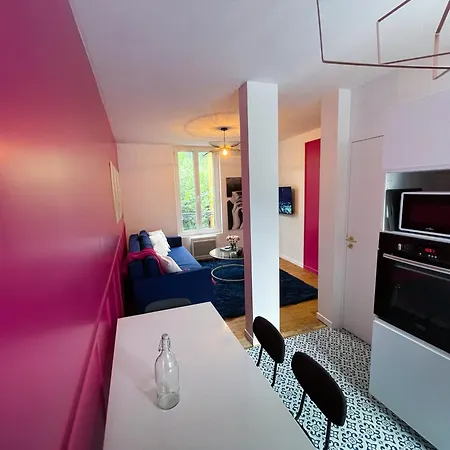 Maison Yuki - Rose Velours - Netflix & Parking Apartment *